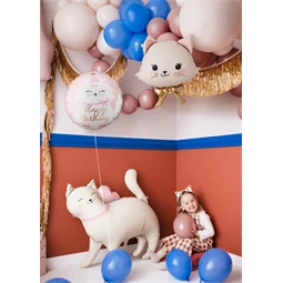 Lufi macska fólia 50x60 cm vegyes