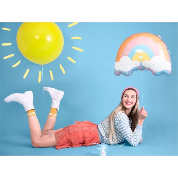 Lufi szivárvány fólia 55x40 cm mix