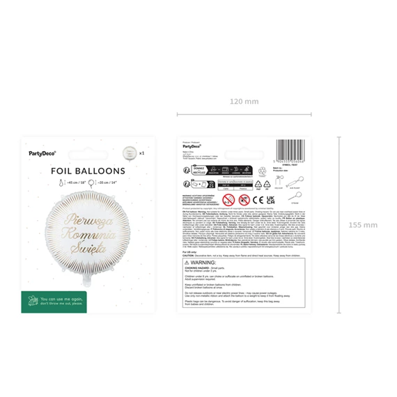 Lufi tablet elsőáldozás, 35x35 cm, mix