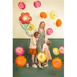 Lufi virág fólia 53x96 cm mix