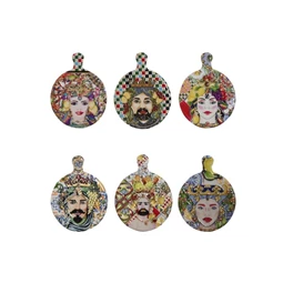 Mágnes 6x0,7x8 cm 6 féle