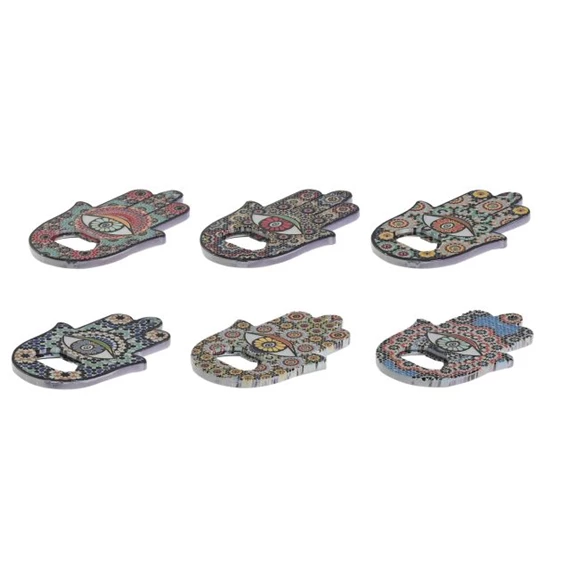 Mágnes sörnyitóval 7,5x0,7x11,5 cm 6 féle