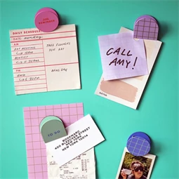 Mágneses csipesz szett, irodai S/5