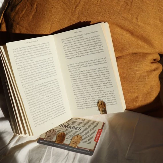 Mágneses könyvjelző, mancs S/5