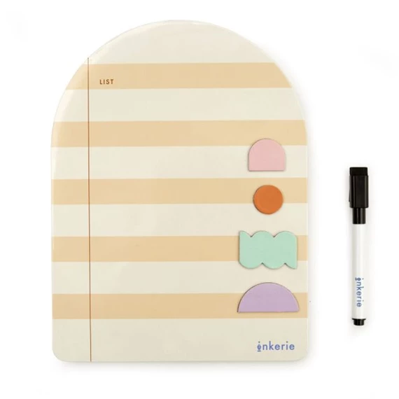 Mágneses törölhető tábla mágnesekkel