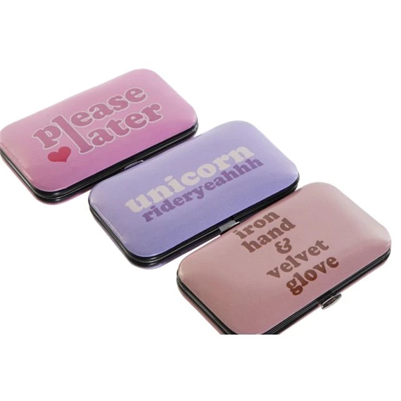 Manikűr szett 11x6,5x2 cm 3 féle S/5