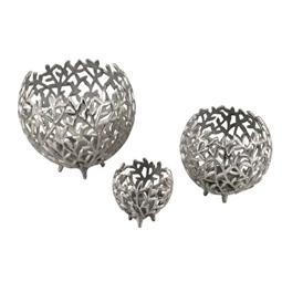 Mécsestartó 20x20x18 cm S/3