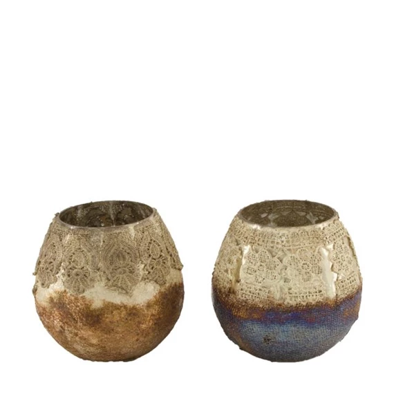 Mécsestartó 10x10x12 cm 2 féle