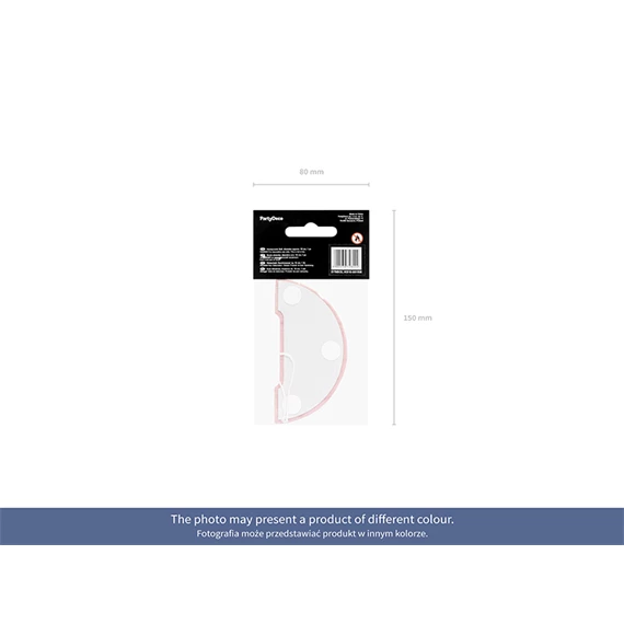 Méhsejt dekor gömb szalmaszín 10 cm