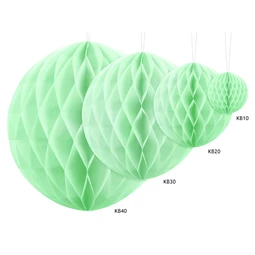 Méhsejt dekor gömb pisztácia 40 cm