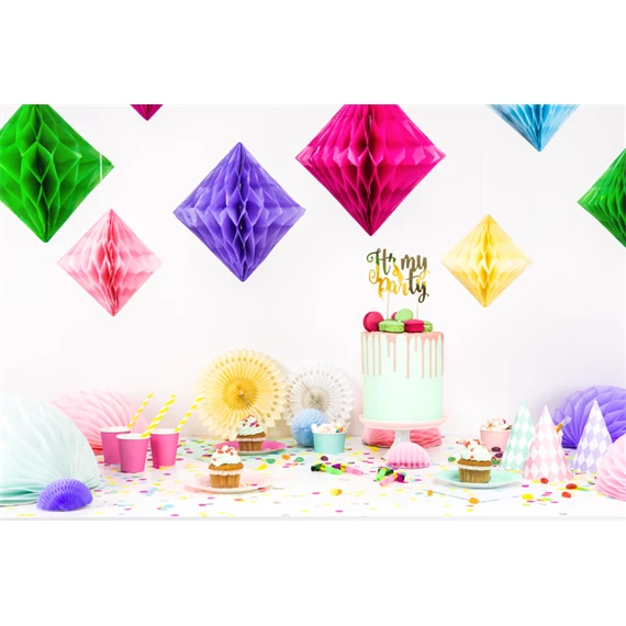 Méhsejt gyémánt fehér 30 cm