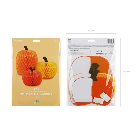 Méhsejt tökök 18-30 cm vegyes S/3