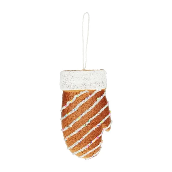 Mézeskalács kesztyű akasztós 16x9x2,5 cm