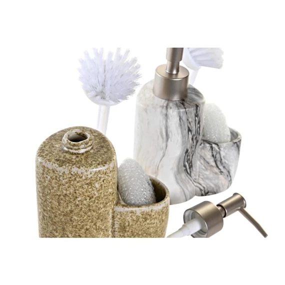 Mosogatószer adagoló kefével 12,5x9,5x18,5 cm 2 féle