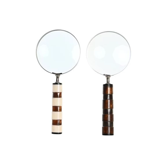 Nagyító csont nyéllel 10x2,5x23 cm 2 féle