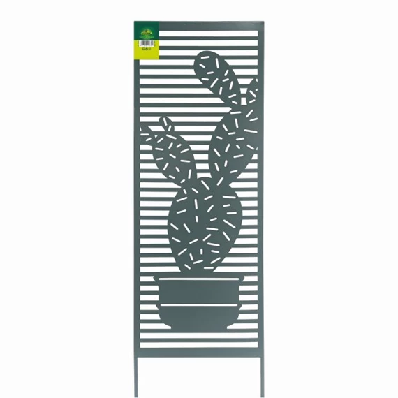 Növényfuttató kaktusz mintával 33x98x22 cm