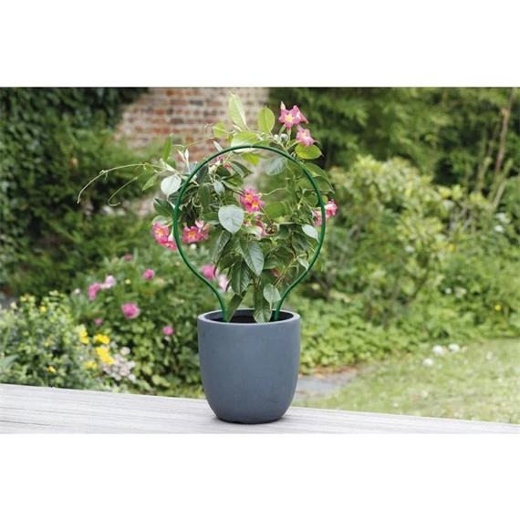 Növénytámasz ívelt 44,5x32 cm