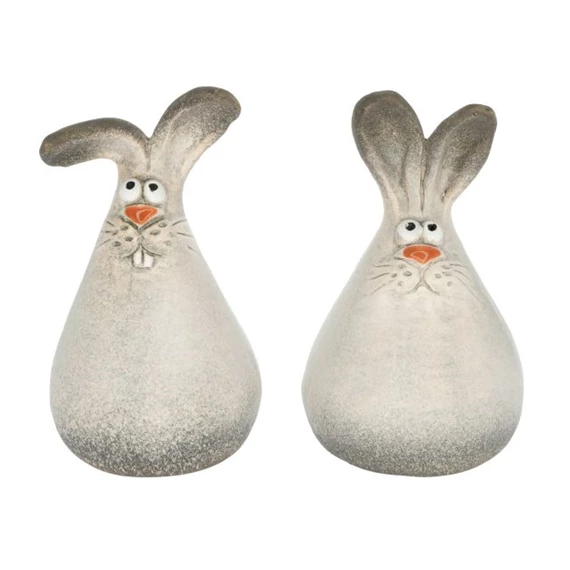 Nyúl álló 11,4x10,1x17,8 cm 2 féle