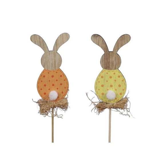 Nyúl betűzős 4,5x8,5 cm S/12