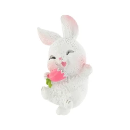 Nyúl fekvő répával 3,8x2,3x2,1 cm S/4