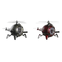 Óra asztali, helikopter 23x33,5x22 cm 2 féle