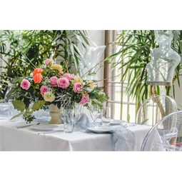 Organza ezüst 0,36 cm x 9 m