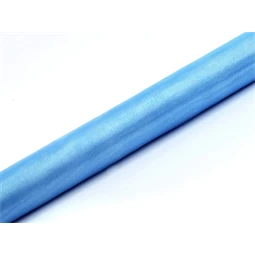 Organza sima égkék 0,36 cm x 9 m