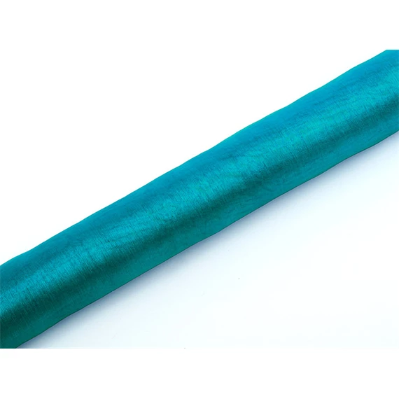 Organza sima türkiz 0,36 cm x 9 m
