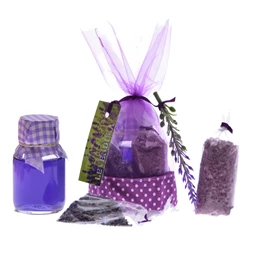 Organza szett - Levendula