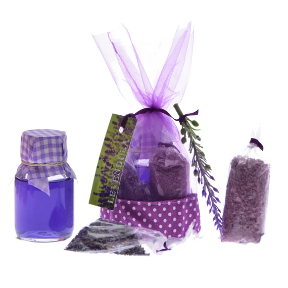 Organza szett - Levendula