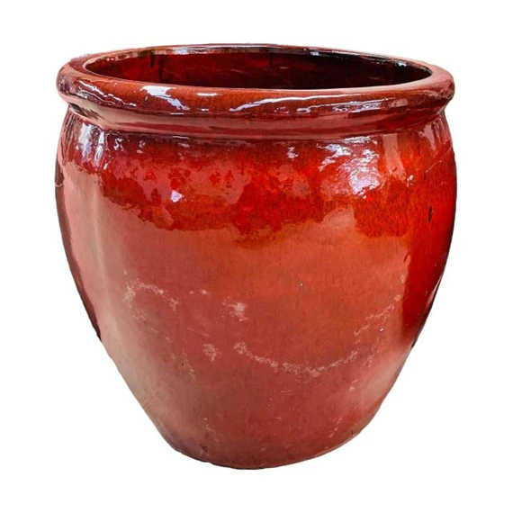 Óriás kaspó gömbölyű kül-, beltéri, fagyálló 50x50 cm