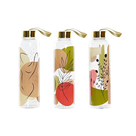 Palack 6,5x6,5x23 cm 550 ml 3 féle