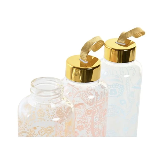 Palack 6,5x6,5x23 cm 550 ml 3 féle