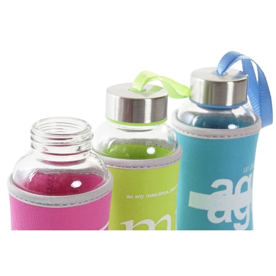 Palack 6,5x6,5x16,5 cm 300 ml 3 féle