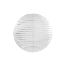 Papír lámpás 20 cm fehér