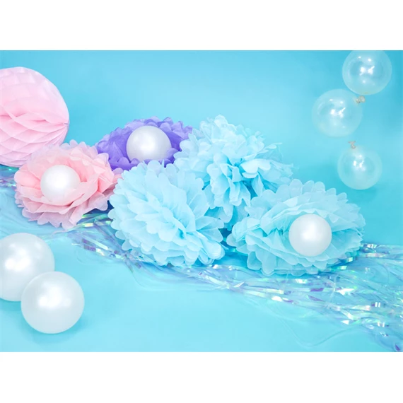 Papírgömb égkék 25 cm