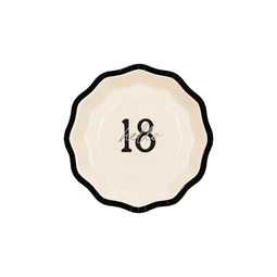 Papírtányér Hello 18, mix, 18 cm S/6