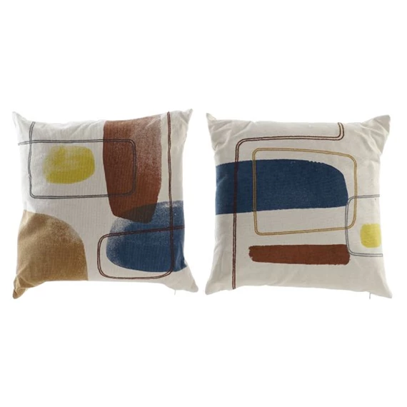 Párna absztrakt mintás 45x10x45 cm 2 féle