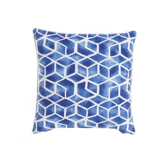 Párna geometrikus mintás 40x10x40 cm