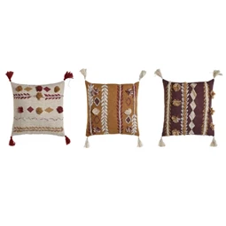Párna hímzett 40x15x40 cm 3 féle