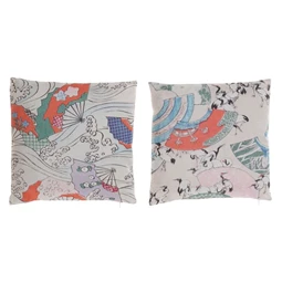 Párna legyező mintás 40x10x40 cm 2 féle