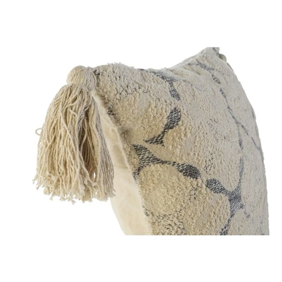 Párnahuzat bojtos 60x3x60 cm