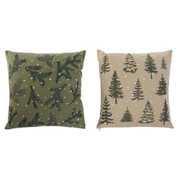 Párnahuzat havas fenyő 45x1x45 cm 2 féle