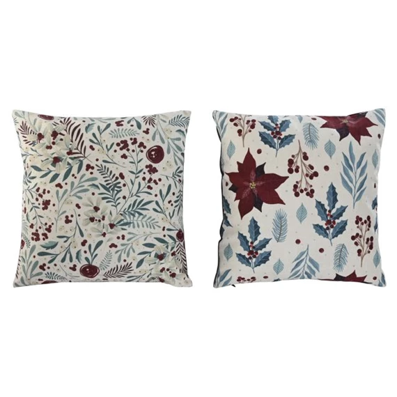 Párnahuzat leveles 45x1x45 cm 2 féle