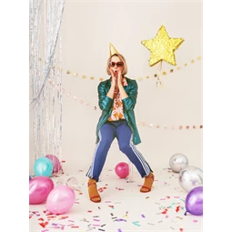 Party kalapok 18. születésnap arany 16 cm S/6