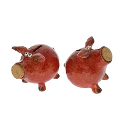 Persely malac 11,5x9,3x10,6 cm 2 féle