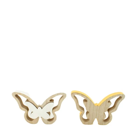 Pillangó 17x2x12 cm 2féle