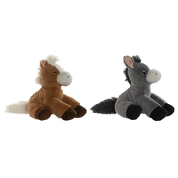 Plüss ló 20x36x28 cm 2 féle