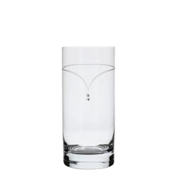 Pohár Swarovski kristállyal 250 ml 14,5x6,4 cm S/6