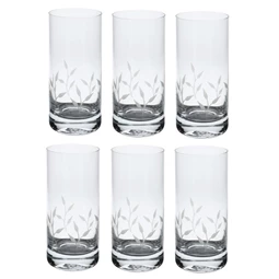 Pohár Swarovski kristállyal 250 ml 14,5x6,4 cm S/6